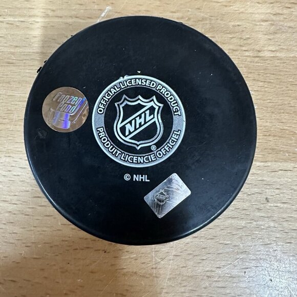 Darcy Tucker Autographed Toronto Maple Leafs Puck #16 - Picture 2 of 4